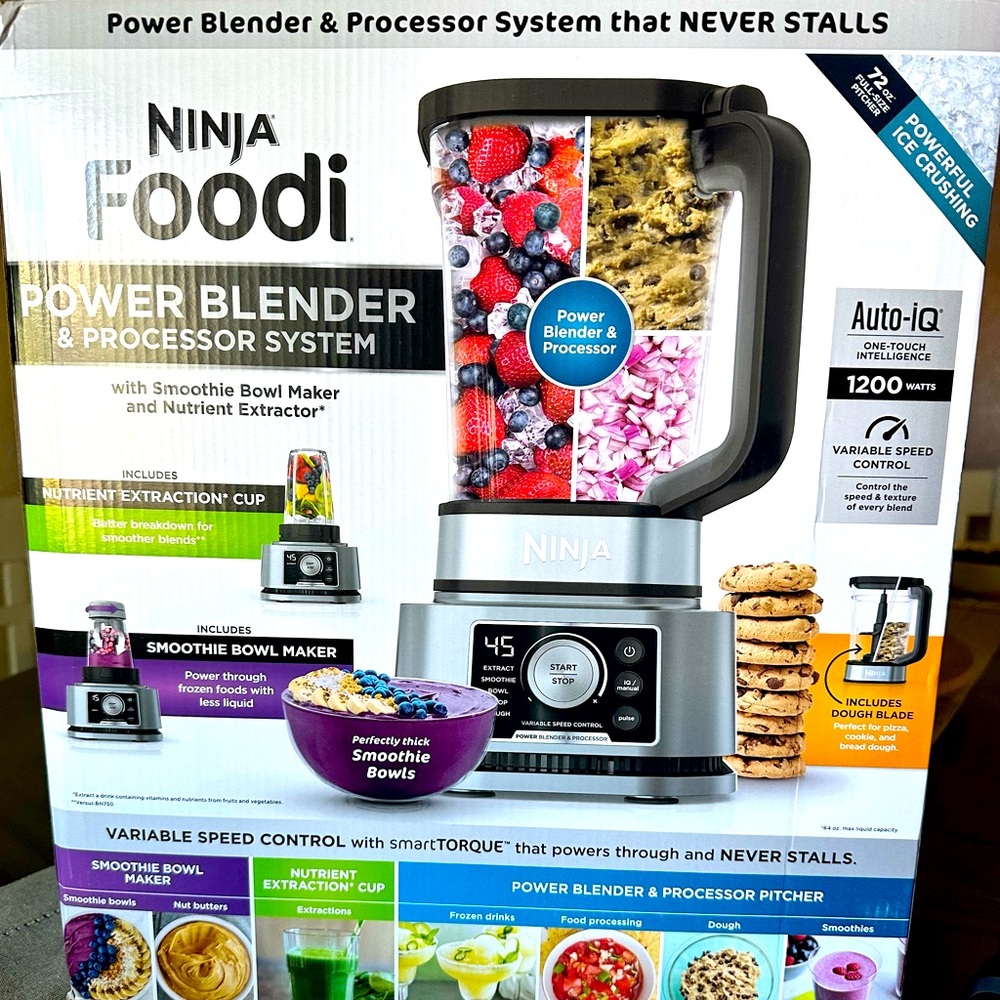 Nina Foodi Power Blender and Processor System